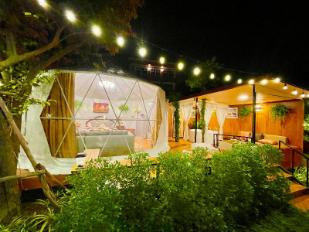 Glamping ยามค่ำคืน